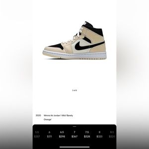 Wmns Air Jordan 1 Mid ‘barely orange’